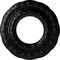Ekena Millwork Lisbon Ceiling Medallion (Fits Canopies up to 7"), Hand-Painted Jet Black, 15 3/8"OD x 7"ID x 1"P CM15LIBLF - alternate 1